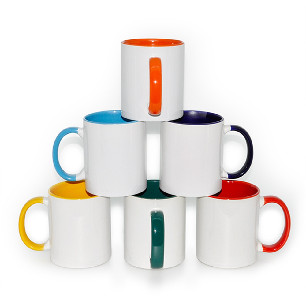 inner and handle color mug 